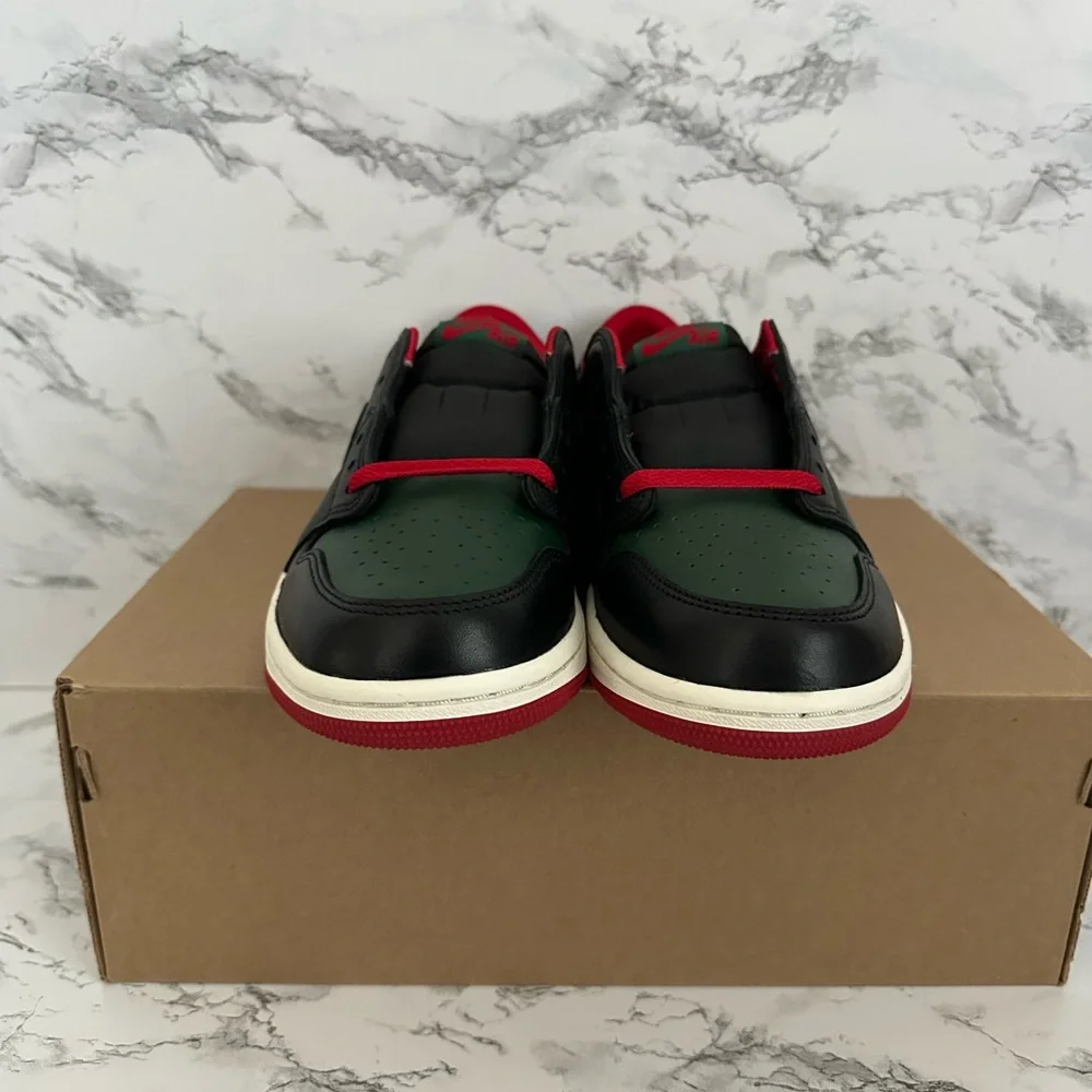 Nike Air Jordan 1 Retro Low OG Black Gorge Green Shoes CZ0775 Women's Size 8.5